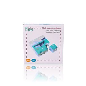 Cube Puzzle Arctic Animals