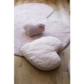 Decorative knitted pillow - Love