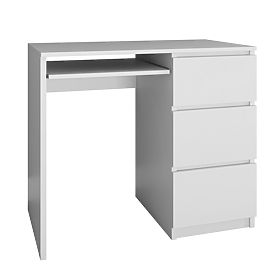 Desk Lima RIGHT WHITE