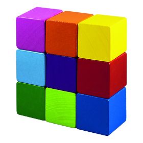 Detoa Colorful Blocks 9 pcs