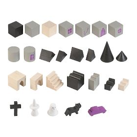 Detoa Wooden Building Set Haunted Castle