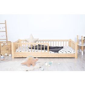 Children's Low Bed Montessori Ourbaby - Natural