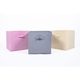 Children's Toy Storage Box - Powder Pink