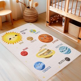 Piece children's carpet Play - Planetky, VOPI kids