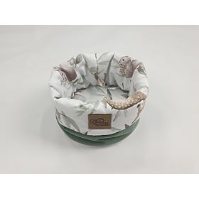 Diaper storage basket - Forest animals