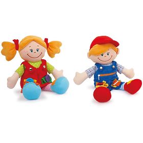 Dolls with Fastenings Klara and Marcel