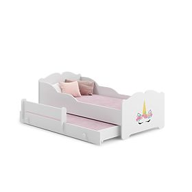 Double Bed ANNA 160x80 Unicorn Horn
