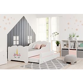 Double Bed ANNA 160x80 Unicorn Horn