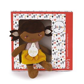 Doudou Jolijou Doll Léna 16 cm Yellow, Doudou Jolijou Paris