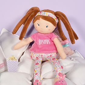 Doudou Jolijou Doll LES PIPELLETTES 25 cm 1 pc