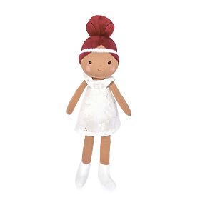 Doudou Jolijou Doll Mae 25 cm White, Doudou Jolijou Paris