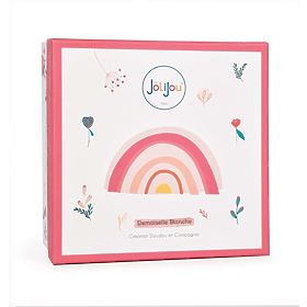 Doudou Jolijou Doll Miss Blanche 21 cm, Doudou Jolijou Paris