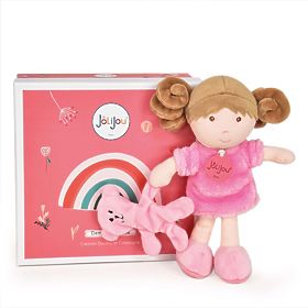 Doudou Jolijou Doll Miss Rose 21 cm, Doudou Jolijou Paris