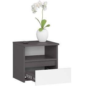 DRESSER CL1 PK GRAPHITE GRAY / WHITE