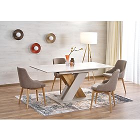 Extendable Table XARELTO Cashmere - Cremona Oak