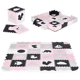Foam Mat with Playpen Puzzle Dry Pool 36 Pieces ECOTOYS