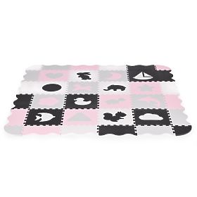 Foam Mat with Playpen Puzzle Dry Pool 36 Pieces ECOTOYS