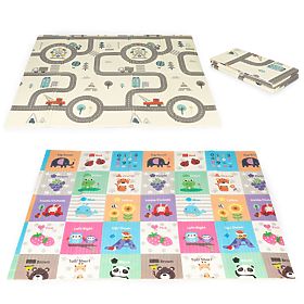Foldable Double-Sided Foam Educational Mat Large Bag ECOTOYS