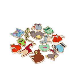 Forest Animals Magnets