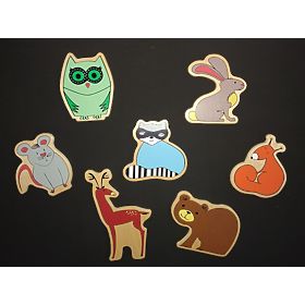 Forest Animals Magnets