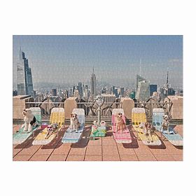 Galison Puzzle Dogs in New York Gray Malin 1000 Pieces