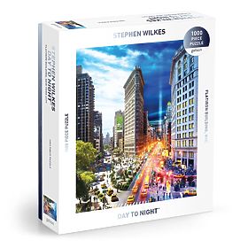 Galison Puzzle Flatiron Day to Night™ Stephen Wilkes 1000 Pieces
