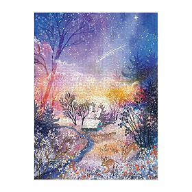 Galison Puzzle Magical Snowy Landscape 1000 Pieces