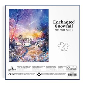 Galison Puzzle Magical Snowy Landscape 1000 Pieces