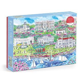 Galison Puzzle Michael Storrings Mansions in Newport 1000 Pieces