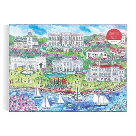 Galison Puzzle Michael Storrings Mansions in Newport 1000 Pieces