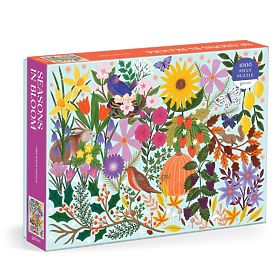 Galison Puzzle Seasons in Bloom 1000 Pieces, Galison