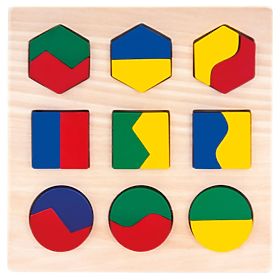 Geometric Puzzle SHAPES AND COLORS