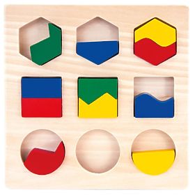Geometric Puzzle SHAPES AND COLORS