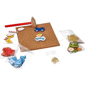 Goki Cork Hammering Game City