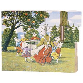 Goki Wooden Blocks Fairy Tales 20 pcs, Goki
