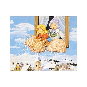 Goki Wooden Blocks Fairy Tales 20 pcs, Goki