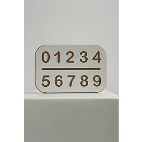 Graphomotor Board - Numbers