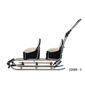 Sled for twins Duo Sport - different seat colors