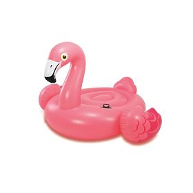 Inflatable flamingo in the water, INTEX