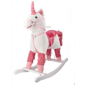 Interactive Rocking Horse White Unicorn