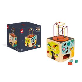 Janod Multifunctional Active Cube with motor labyrinth - large