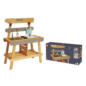 Janod Outdoor children's wooden kitchen Muddy Lab
