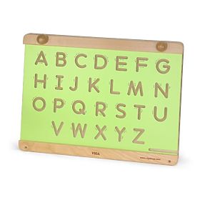 Lowercase drawing template
