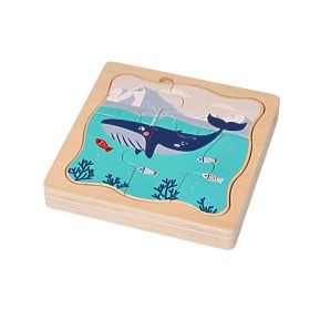 Layered Puzzle Arctic Animals