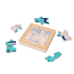Layered Puzzle Arctic Animals
