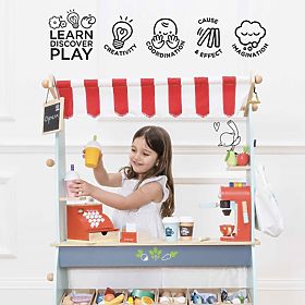 Le Toy Van 2-in-1 Honeybake Market Stall, Le Toy Van