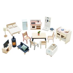 Le Toy Van Furniture Starter Daisylane - Complete Set for Dollhouses
