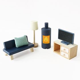 Le Toy Van Furniture Starter Daisylane - Complete Set for Dollhouses