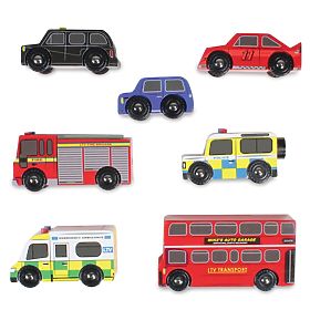 Le Toy Van London Car Set, Le Toy Van