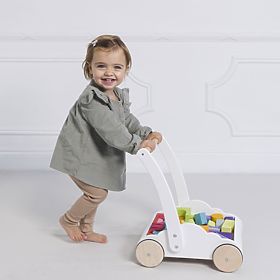 Le Toy Van Petilou Walker with Rainbow Blocks